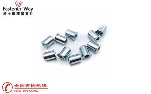 通孔铝材压铆螺母柱SOA-440-4