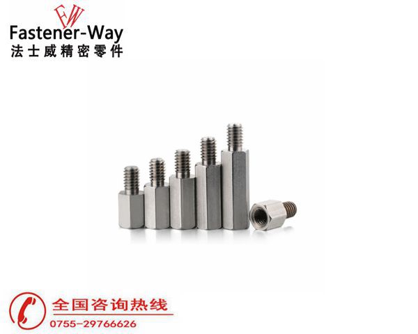 单头六角螺柱镀锌阴阳隔离柱